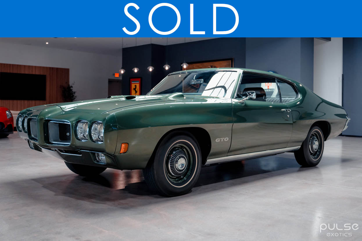 1970 Pontiac GTO Ram Air IV – Pulse Exotics